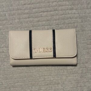 GUESS Beige and Black Women's Wallet